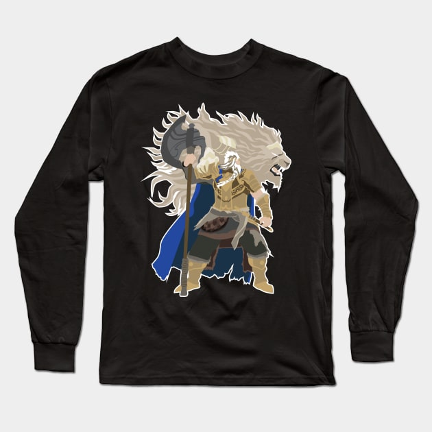 Elden Ring - Godfrey First Elden Lord Long Sleeve T-Shirt by DigitalCleo